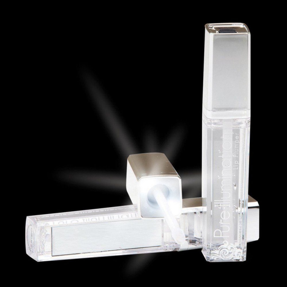 Pure Cosmetics Illumination Light Up Clear Lip Plumper w/ Mirror New & Sealed!